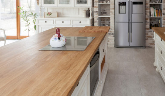 Encimeras laminadas de madera