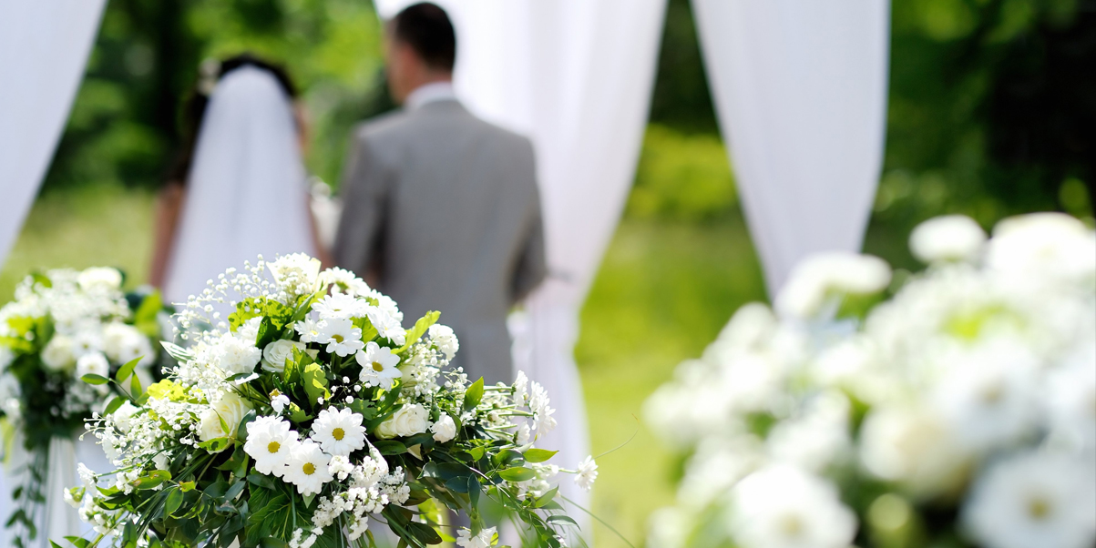 Los espacios disponibles para una boda en una finca