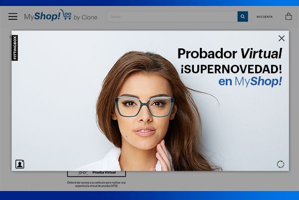 MyShop, el portal de compras de Cione, estrena probador virtual de monturas