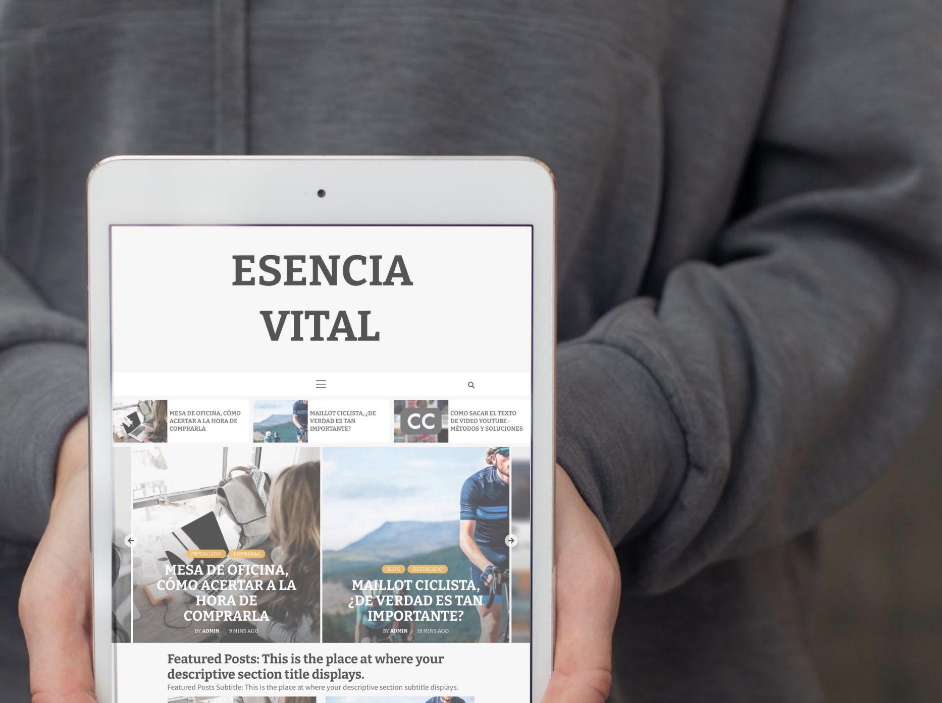 Esenciavital.es el medio digital para conocer todas las tendencias y la actualidad