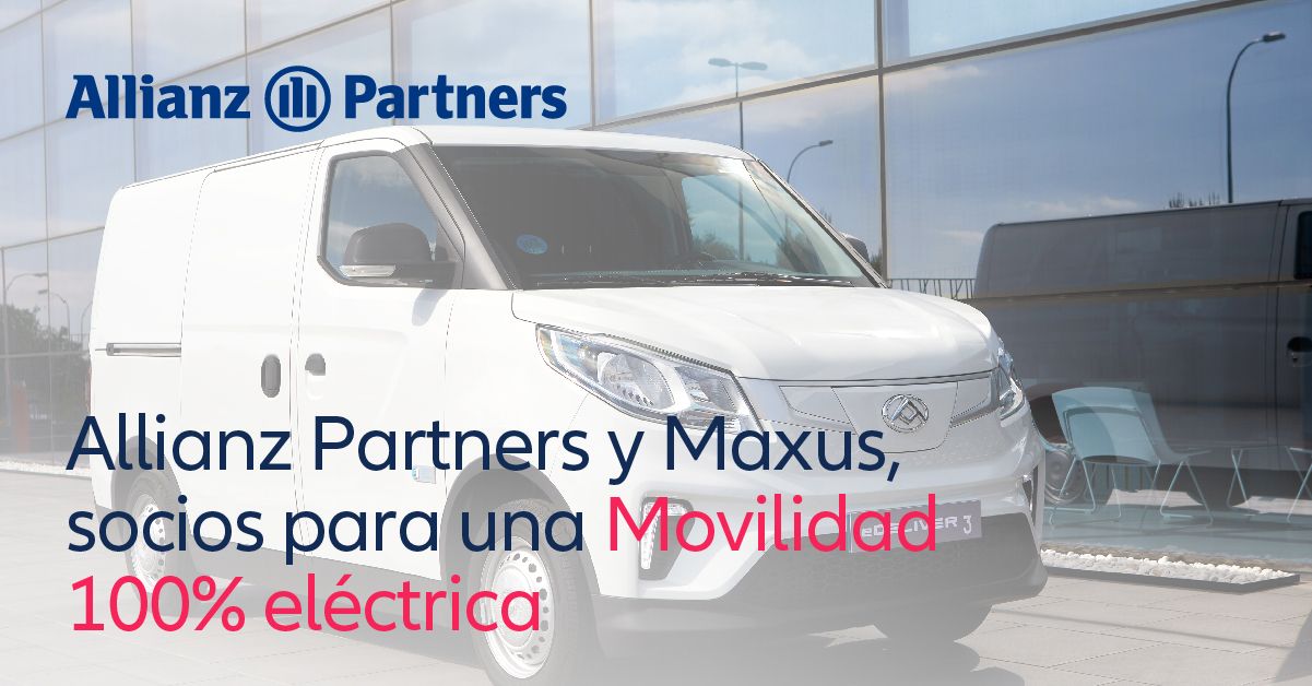 Maxus y Allianz Partners colaboran para ofrecer una alternativa de movilidad sostenible para profesionales