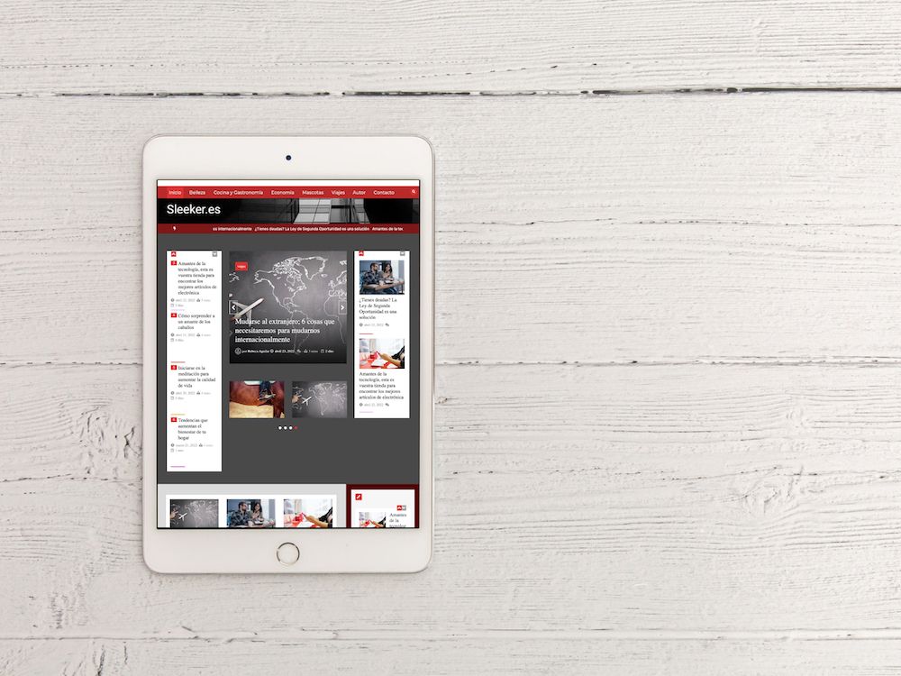 Sleeker.es, noticias y tendencias en un mismo medio digital