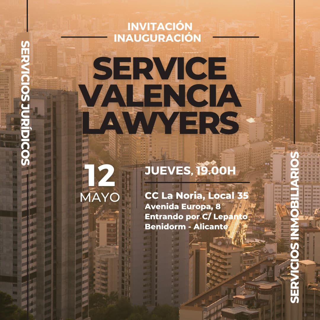 Service Valencia Lawyers llega a Benidorm