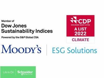 Schneider Electric vuelve a obtener las mejores puntuaciones en rankings de ESG
