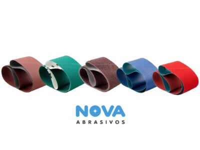 Nova Abrasivos, principales fabricantes en bandas abrasivas cerámicas para la fabricación de cuchillos, afiladores de cuchillería y pulidos de cuchillo