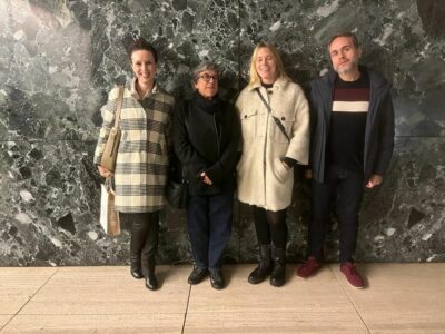 El equipo de Elia Gutiérrez Mozo, Beca Lilly Reich para la igualdad en la arquitectura de la Fundació Mies van der Rohe