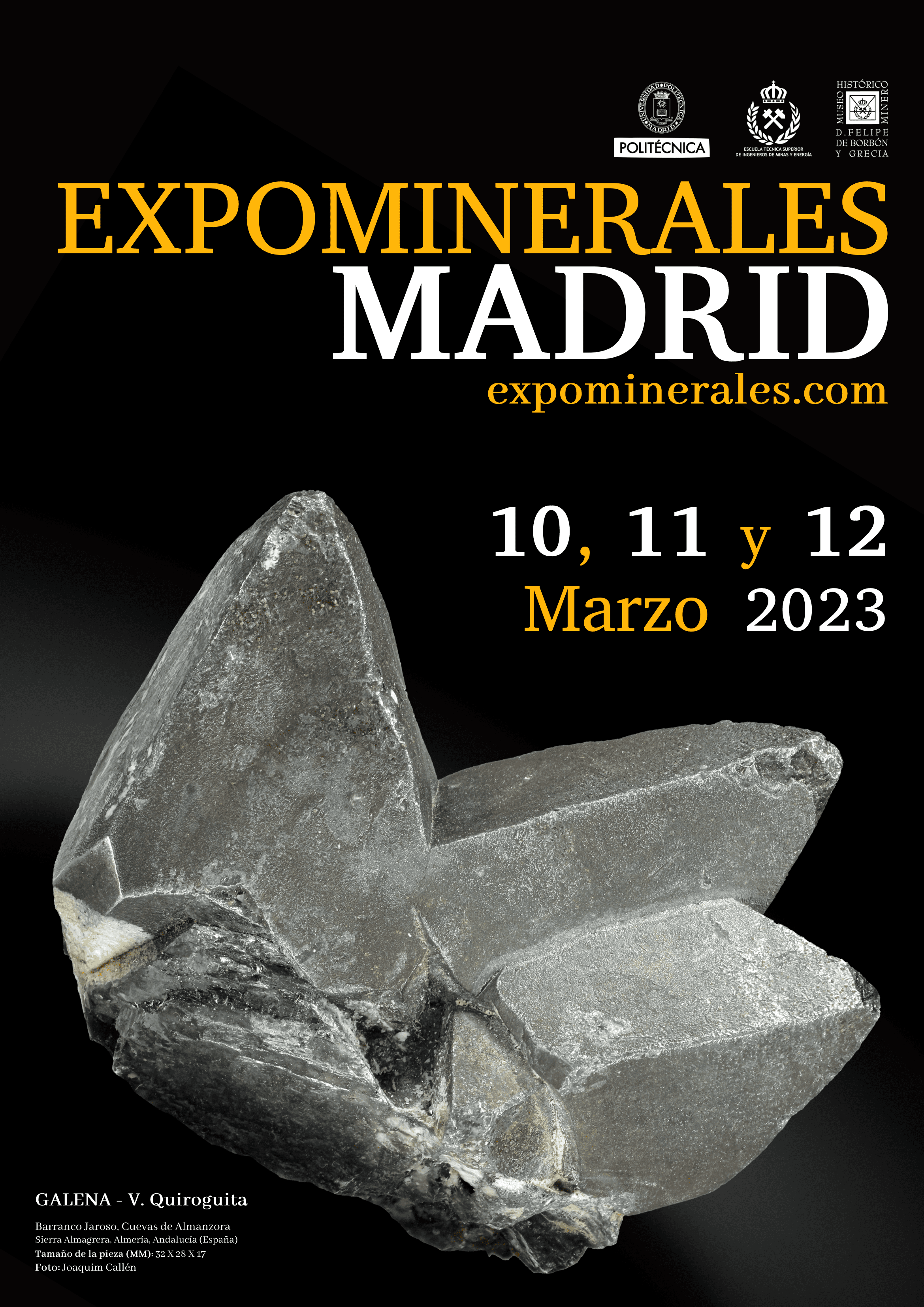 Madrid, capital de las Ciencias de la Tierra gracias a Expominerales Madrid 2023