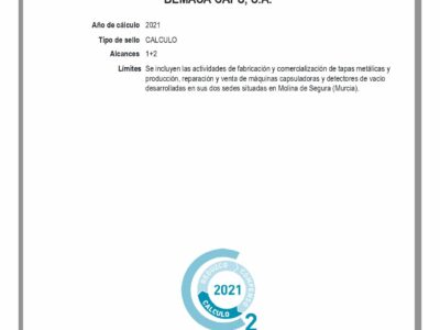 Bemasa continúa su compromiso medioambiental y registra la huella de carbono del año 2021