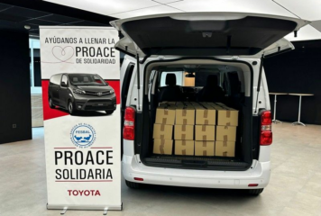 Toyota España pone en marcha de nuevo ‘Proace Solidaria’ y recauda más de 1.250 raciones de comida para los más necesitados