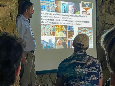 KALAM, presente en la última edición del Curso de Verano de Arquitectura Tradicional celebrado en Barcelona