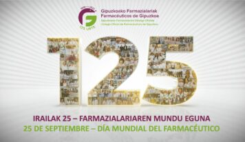 Más de 1.200 farmacéuticas y farmacéuticos guipuzcoanos conmemoran el lunes el Día Mundial de la profesión