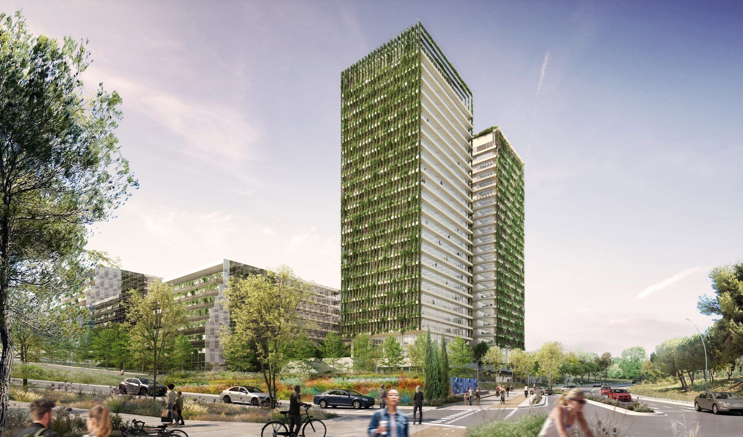 Torre Porta Diagonal, un gran proyecto a la entrada de Barcelona que apuesta por BIM