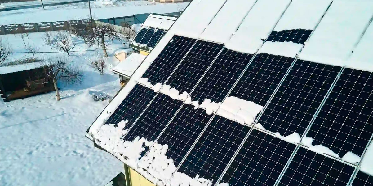 El rendimiento de un sistema fotovoltaico en los meses más fríos