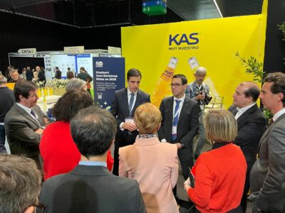 La planta de bebidas de KAS y Pepsi en el País Vasco será emisiones netas cero en 2025