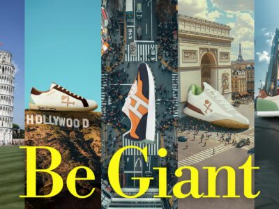 Las zapatillas de Harper & Neyer invaden las calles en su campaña «Be Giant»