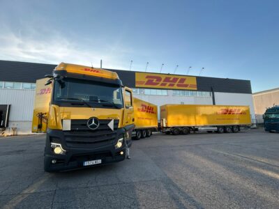 DHL Freight España incorpora dos vehículos DÚO para el transporte de grupaje entre Madrid y Barcelona