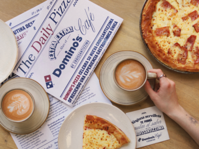 Domino’s Pizza regalará la nueva Croissantizzima y café en su nueva pop-up Domino’s Café