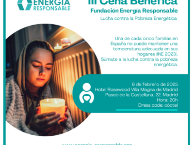 Fundación Energía Responsable alerta que en sólo una semana con la última ola de frío han fallecido 744 personas en España
