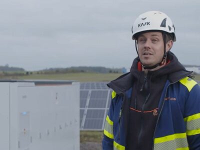 El futuro energético de Suecia avanza a toda velocidad: uno de los primeros parques solares híbridos se inaugura en Halmstad