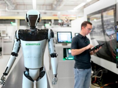 Schaeffler ofrece componentes clave para los robots humanoides