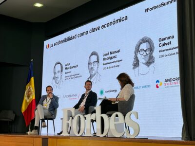 Social Energy referente en sostenibilidad energética en el Forbes Andorra Economic Summit 2025