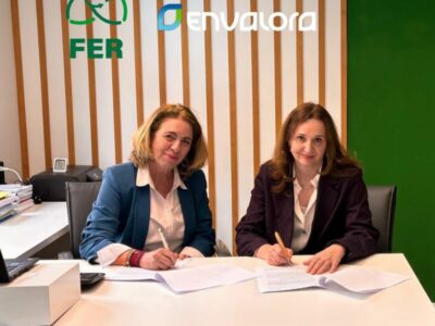 FER y ENVALORA refuerzan su acuerdo para impulsar la trazabilidad y la circularidad de los residuos de envases industriales y comerciales