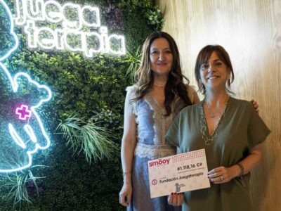 Smöoy renueva por tercer año consecutivo su colaboración con la Fundación Juegaterapia de apoyo contra el cáncer infantil