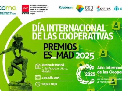 FECOMA celebra el Día Internacional de las Cooperativas con la entrega de los Premios ES_MAD 2025 en el Ateneo de Madrid