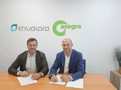ENVALORA y ASEGRE firman un acuerdo para impulsar la gestión sostenible de los residuos de envases industriales