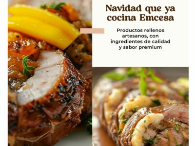 Rellenos artesanos y salsas a medida: así es la Navidad que ya cocina Emcesa
