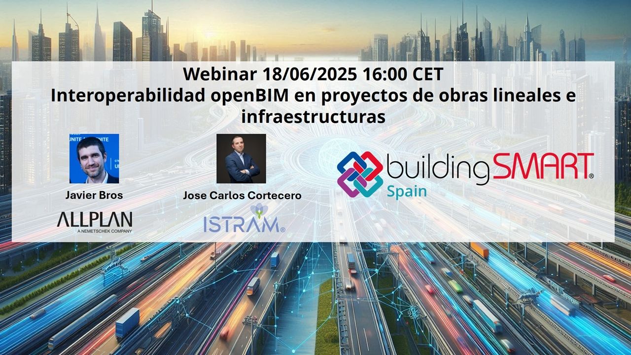 ALLPLAN y BUHODRA en el webinar 'Interoperabilidad en proyectos de obras lineales e infraestructuras' del openBIM Tour 2025