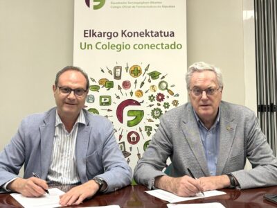Colegio de Farmacéuticos de Gipuzkoa y SEFYNC trabajarán conjuntamente para impulsar la nutrición y atención farmacéutica en el territorio