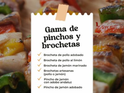 Emcesa transforma el verano con sus pinchos y brochetas: sabor, calidad y cero complicaciones