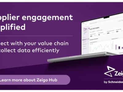 Schneider Electric lanza Zeigo™: una plataforma escalable para acelerar la descarbonización de la cadena de suministro y avanzar hacia los objetivos globales de cero emisiones netas