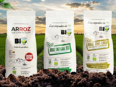 El arroz ecológico de BioPalacín Planet: regado con agua pura del Pirineo y cultivado con respeto al entorno