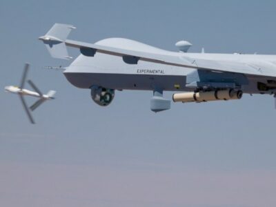 GA-ASI y AeroVironment completan el primer lanzamiento aéreo del Switchblade 600 desde un UAS MQ-9A