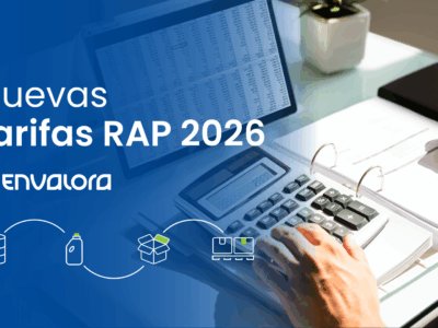 ENVALORA reduce sus tarifas RAP para 2026