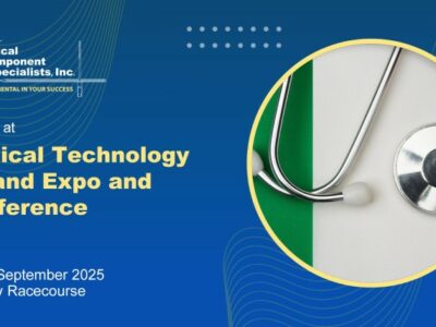 Medical Components Specialists exhibirá en Medical Technology Ireland 2025