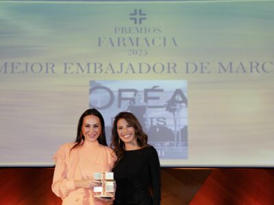Ana Milán, elegida por los consumidores como la Mejor Embajadora en los Premios Farmacia 2025