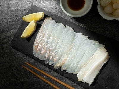 Llega a España el hirame de Corea, un tipo de rodaballo premium, apto para consumir crudo