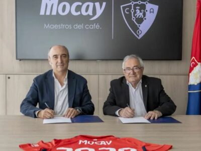 Mocay se convierte en patrocinador oficial del C.A. Osasuna