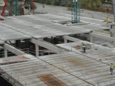 El consumo de prefabricados de hormigón sube un cinco por ciento hasta agosto, según Andece