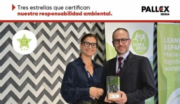 Pall-Ex Iberia, pionera en logística sostenible con 3 estrellas Lean & Green
