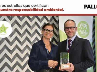 Pall-Ex Iberia, pionera en logística sostenible con 3 estrellas Lean & Green