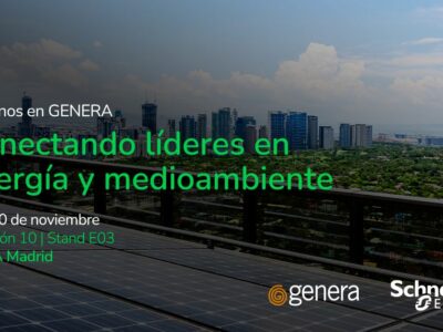 Schneider Electric llevará a GENERA 2025 sus soluciones de gestión de energía y digitalización para hogares, edificios y movilidad eléctrica