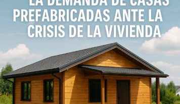 La demanda de casas prefabricadas se dispara en España en 2025