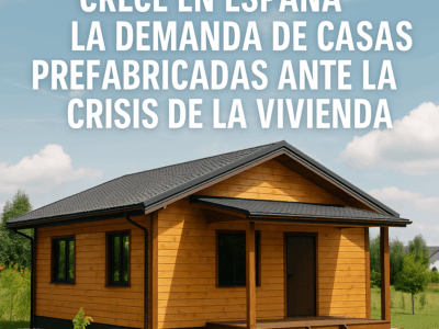 La demanda de casas prefabricadas se dispara en España en 2025
