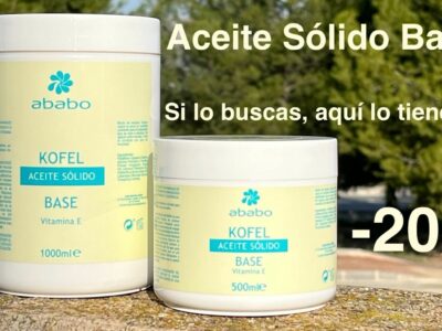 ABABO lanza el aceite sólido que evita derrames en fisioterapia y masajes