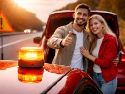 Megacity refuerza la seguridad vial con balizas V16 homologadas y entrega exprés ante la entrada en vigor de su obligatoriedad