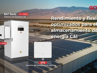 Más potencia para el almacenamiento de energía C&I: GoodWe presenta un inversor híbrido de 100 kW